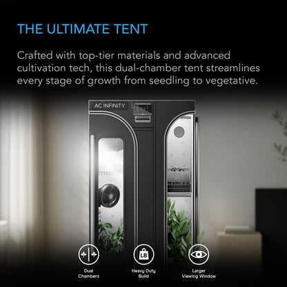 AC Infinity CLOUDLAB Grow Tents, Size and Layout Options