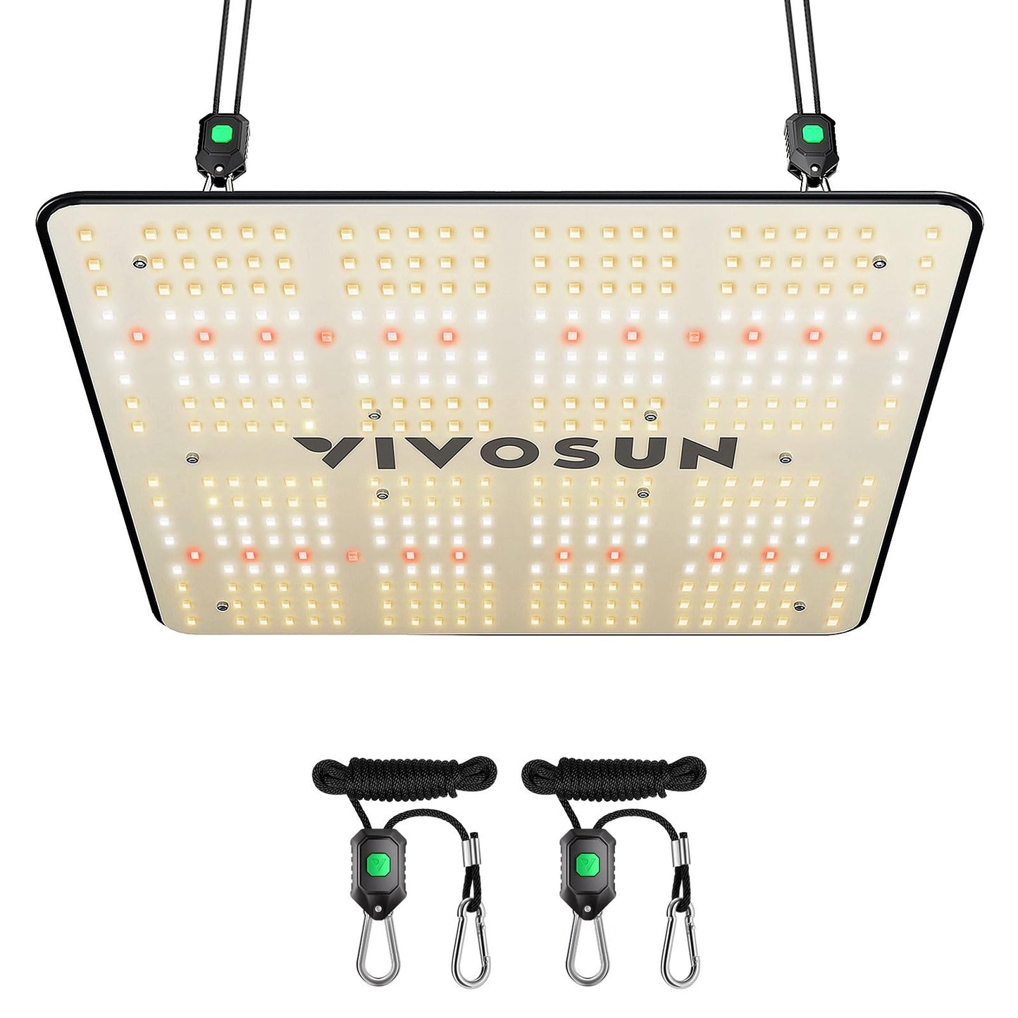 VIVOSUN VS2000 LED Grow Light with Full Spectrum Diodes & Brand Driver Dimmable Lights Sunlike for Seedling Veg & Bloom Plant Grow Lamps for 2x4/3x3 Grow Tent