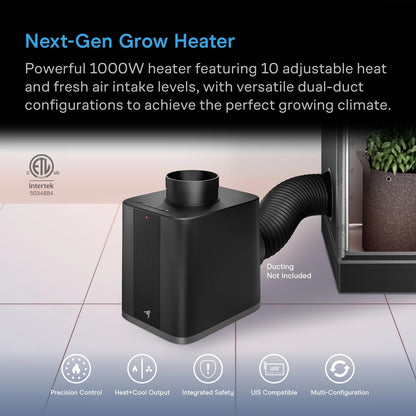 AC Infinity THERMOFORGE Heaters and Hose Accessory Options