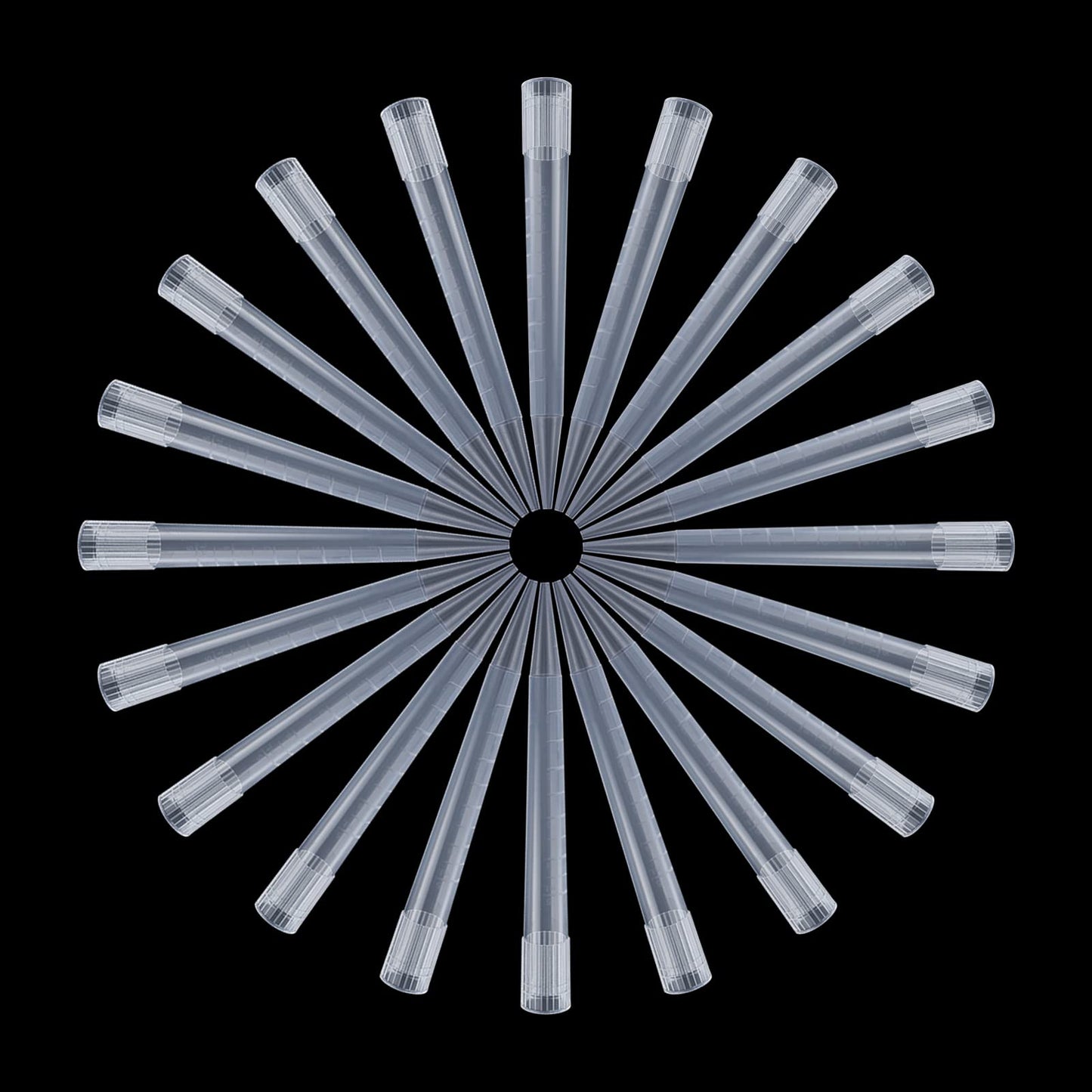 FOUR E'S SCIENTIFIC 10ml Pipette Tips Microchemical Disposable Liquid Pipettor Tips 10mL 100pcs Autoclavable Polypropylene (PP)