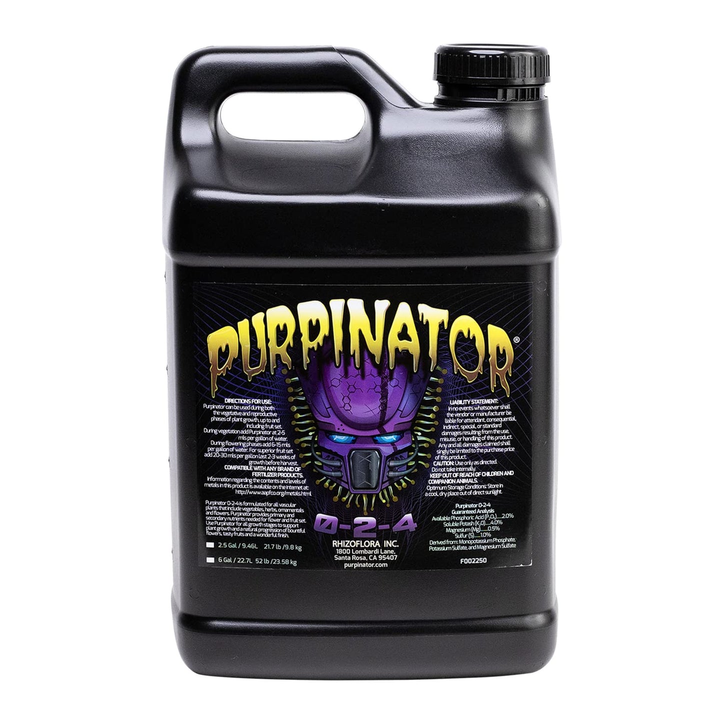 Liquid Nutrient Additive for Flowering and Fruiting Plants, For Use in Hydroponics and Soil, 1 qt.