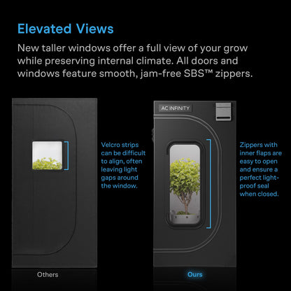 AC Infinity CLOUDLAB Grow Tents, Size and Layout Options