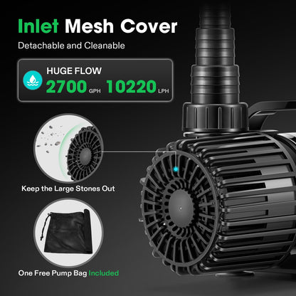 VIVOSUN Submersible Water Pumps, Multiple Flow Options