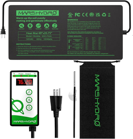 MARS HYDRO Seedling Heat Mats and Kits, Multiple Sizes