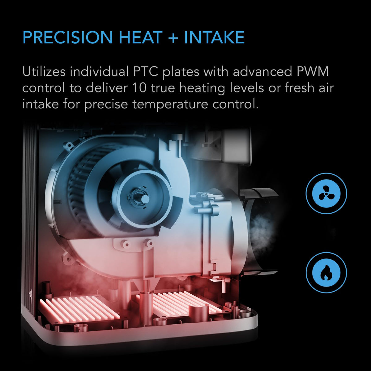 AC Infinity THERMOFORGE Heaters and Hose Accessory Options