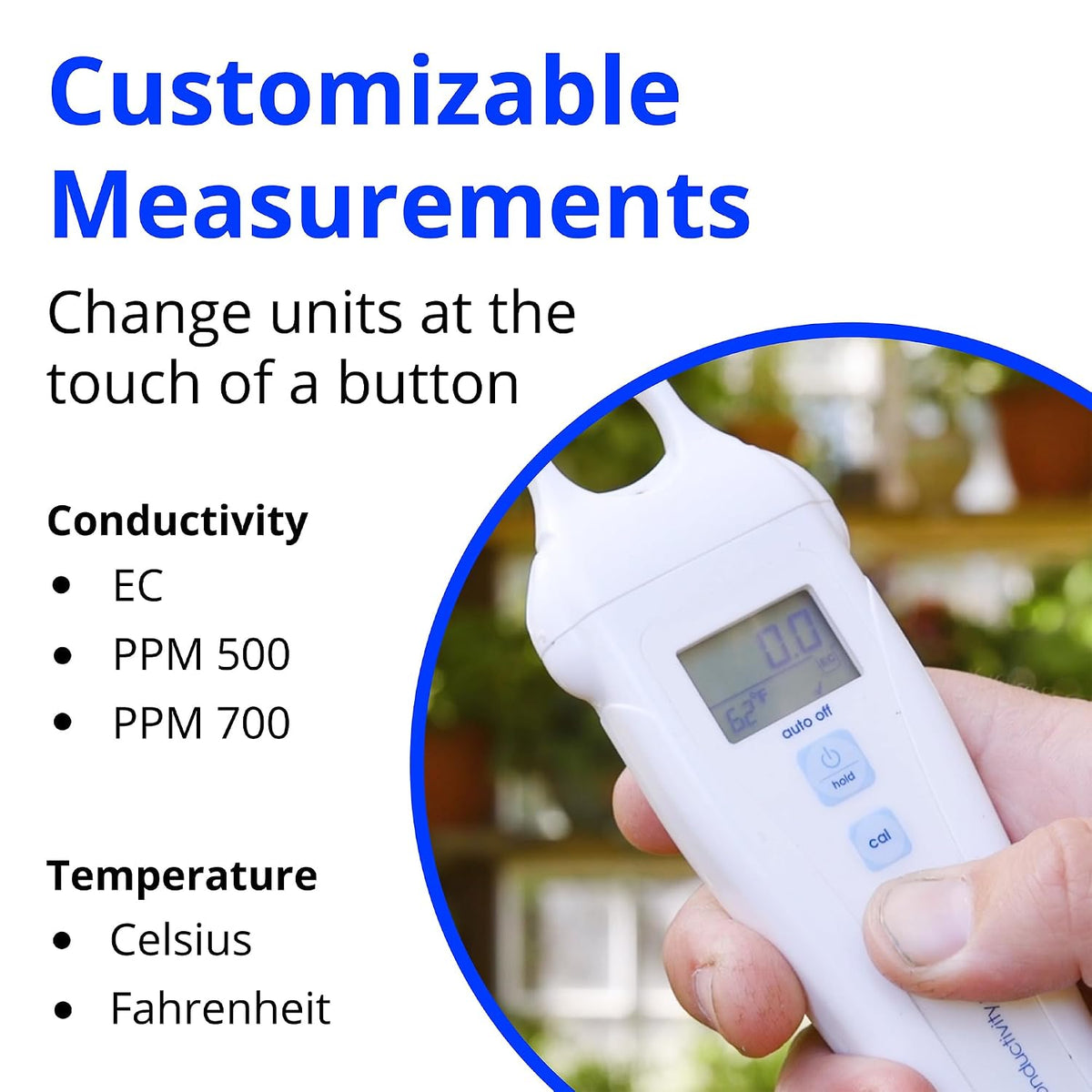 Bluelab Conductivity Pen and Temperature Meter
