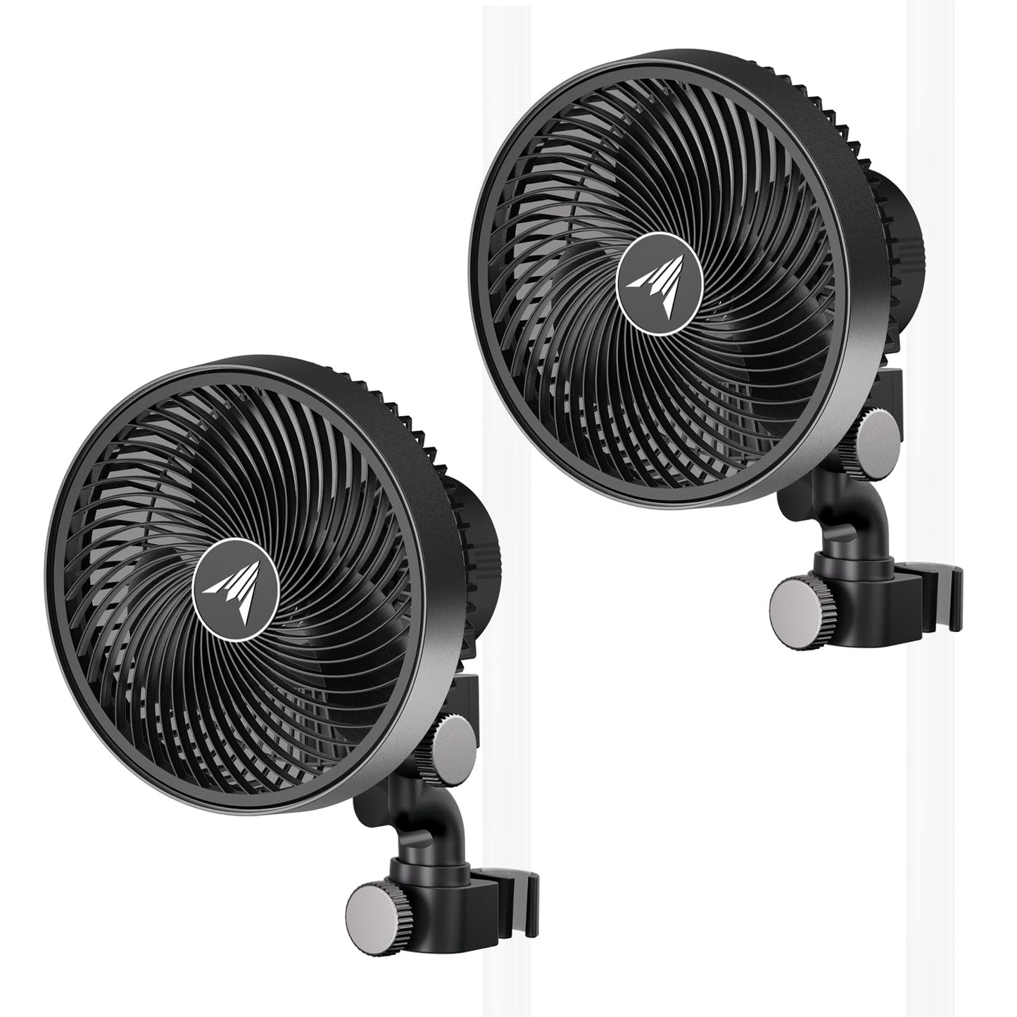AC Infinity CLOUDRAY S6, Grow Tent Clip Fan 6” with Redesigned Long-Life EC Motor, Custom 10 Dynamic Wind Speeds and 10-Level Oscillation, Weatherproof IP-54, for Hydroponics Circulation Cooling