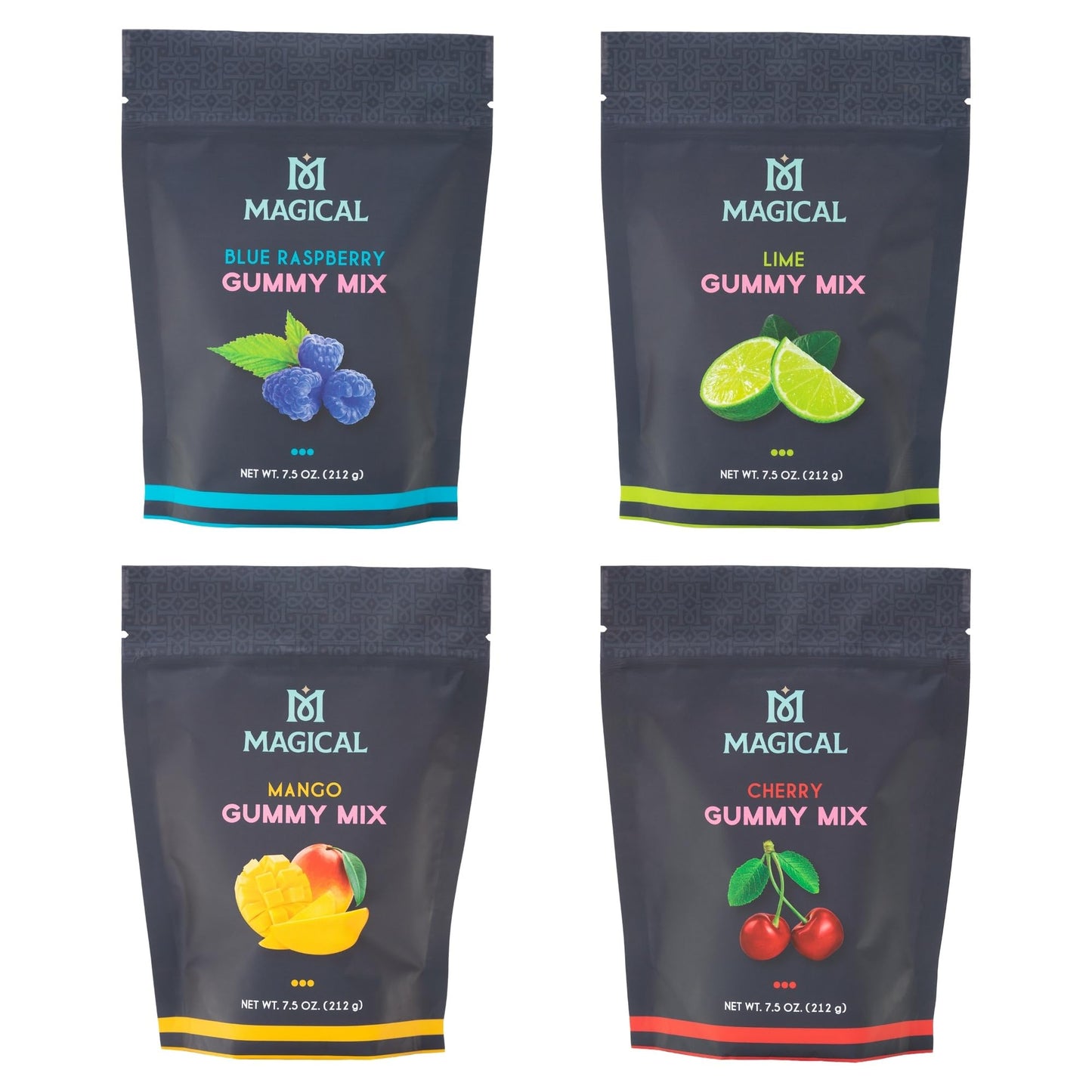 Magical Butter Normal Gummy Mix 4 Pack – Watermelon & Orange – Easy, Warm-Water Candy Mix for Homemade Gummies