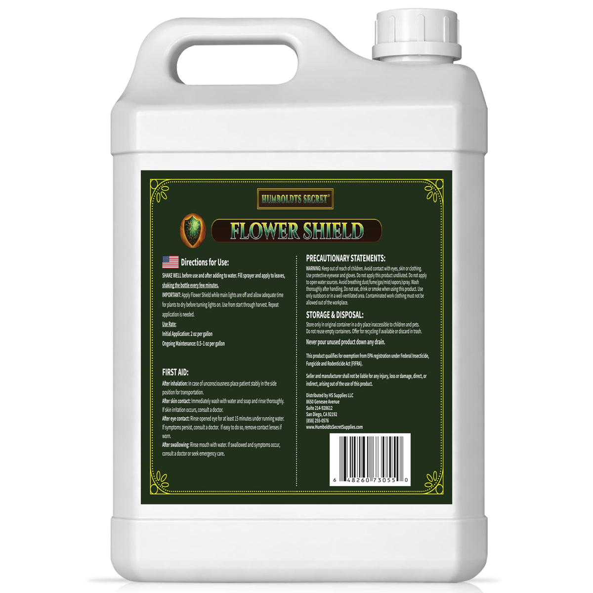Humboldts Secret Flower Shield Plant Care Spray