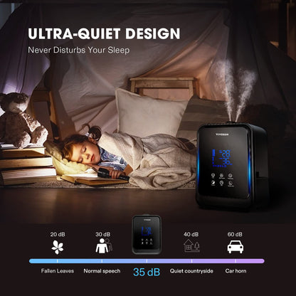 VIVOSUN Mist Humidifiers, Model and Capacity Options