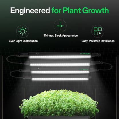 VIVOSUN T5 Grow Lights, Length, Color and Pack Options