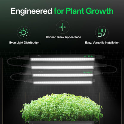 VIVOSUN T5 Grow Lights, Length, Color and Pack Options