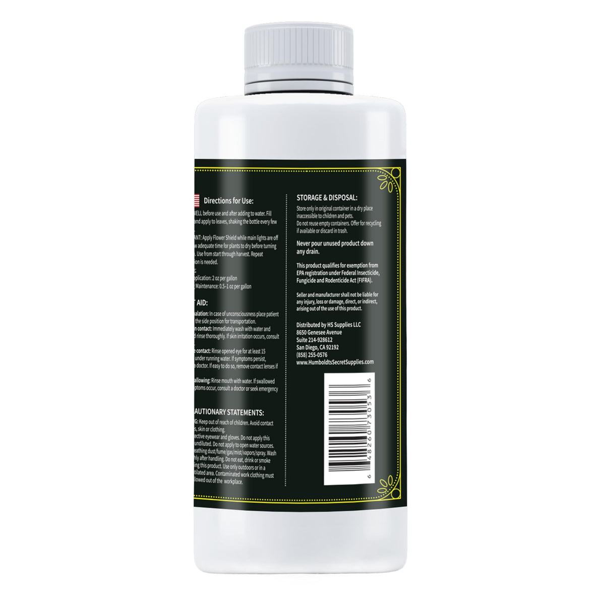 Humboldts Secret Flower Shield Plant Care Spray