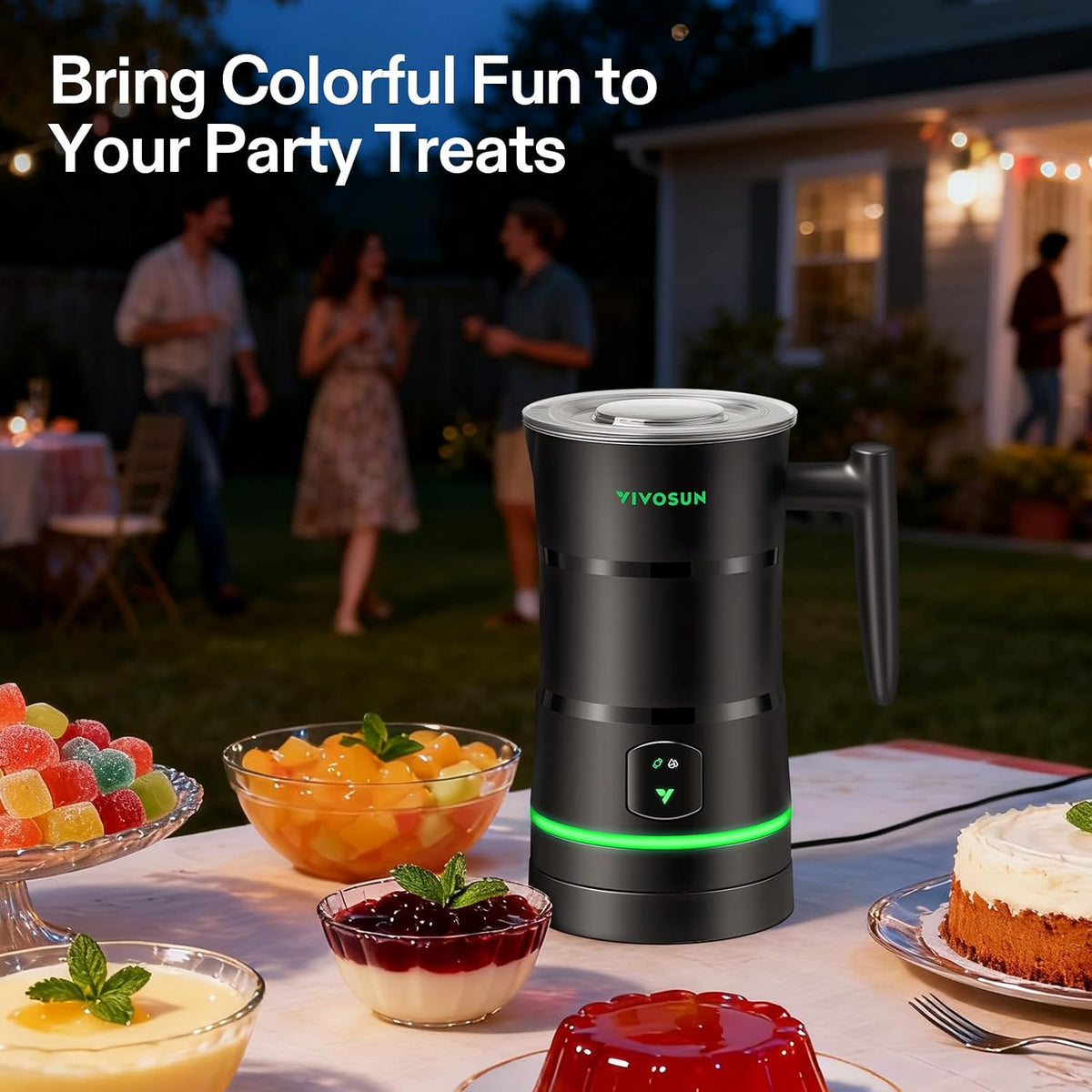 VIVOSUN Gummy Maker Machine, Hands-Free, Oil Infused Edible Mixer