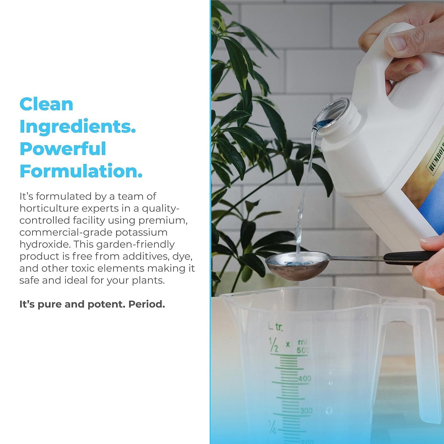 Humboldts Secret pH Up - Hydroponic pH Up - pH Up for Plants to Stabilize Nutrient - Plant pH Adjustment - Plant Nutrient pH Levels Optimizer (32 Ounce)