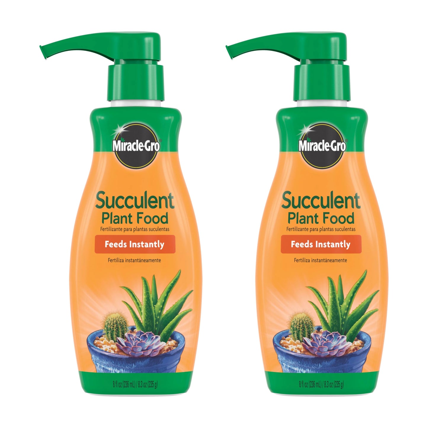 Miracle-Gro Succulent Plant Food, 8 oz., For Succulents including Cacti, Jade, And Aloe
