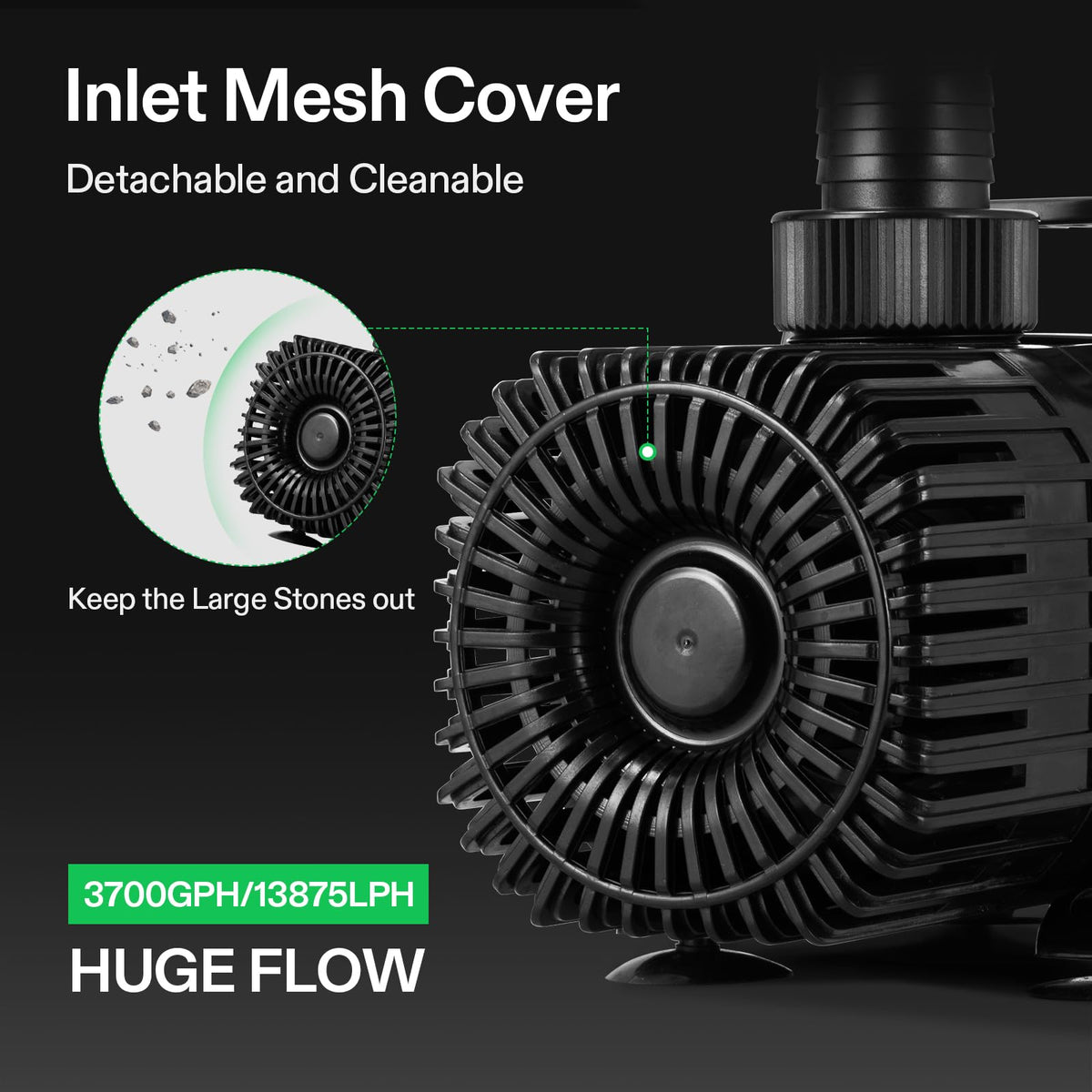 VIVOSUN Submersible Water Pumps, Multiple Flow Options