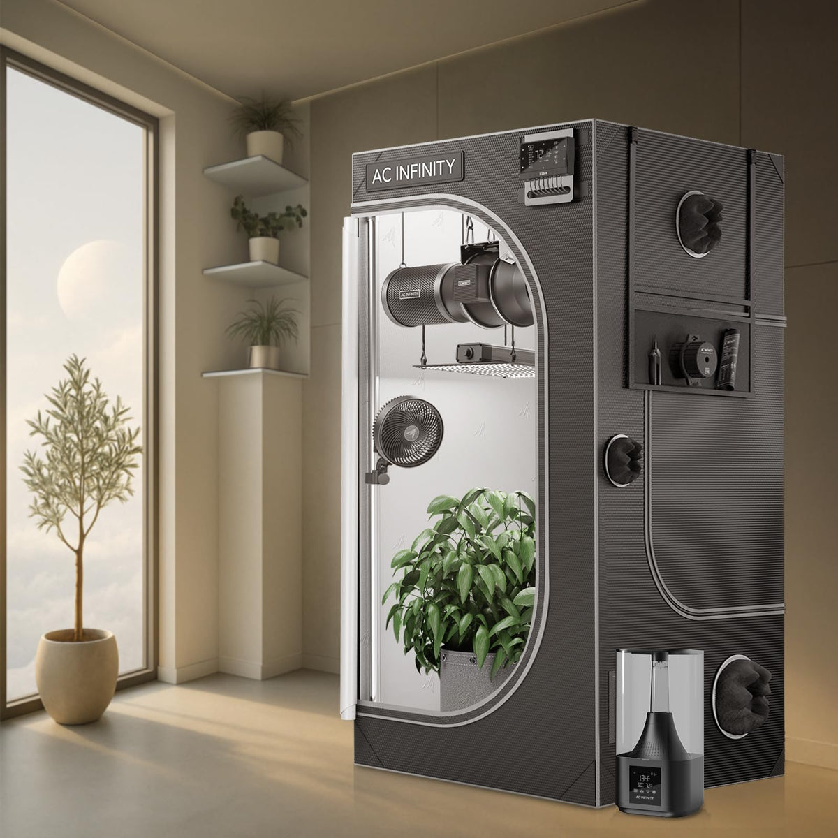 AC Infinity CLOUDLAB Grow Tents, Size and Layout Options