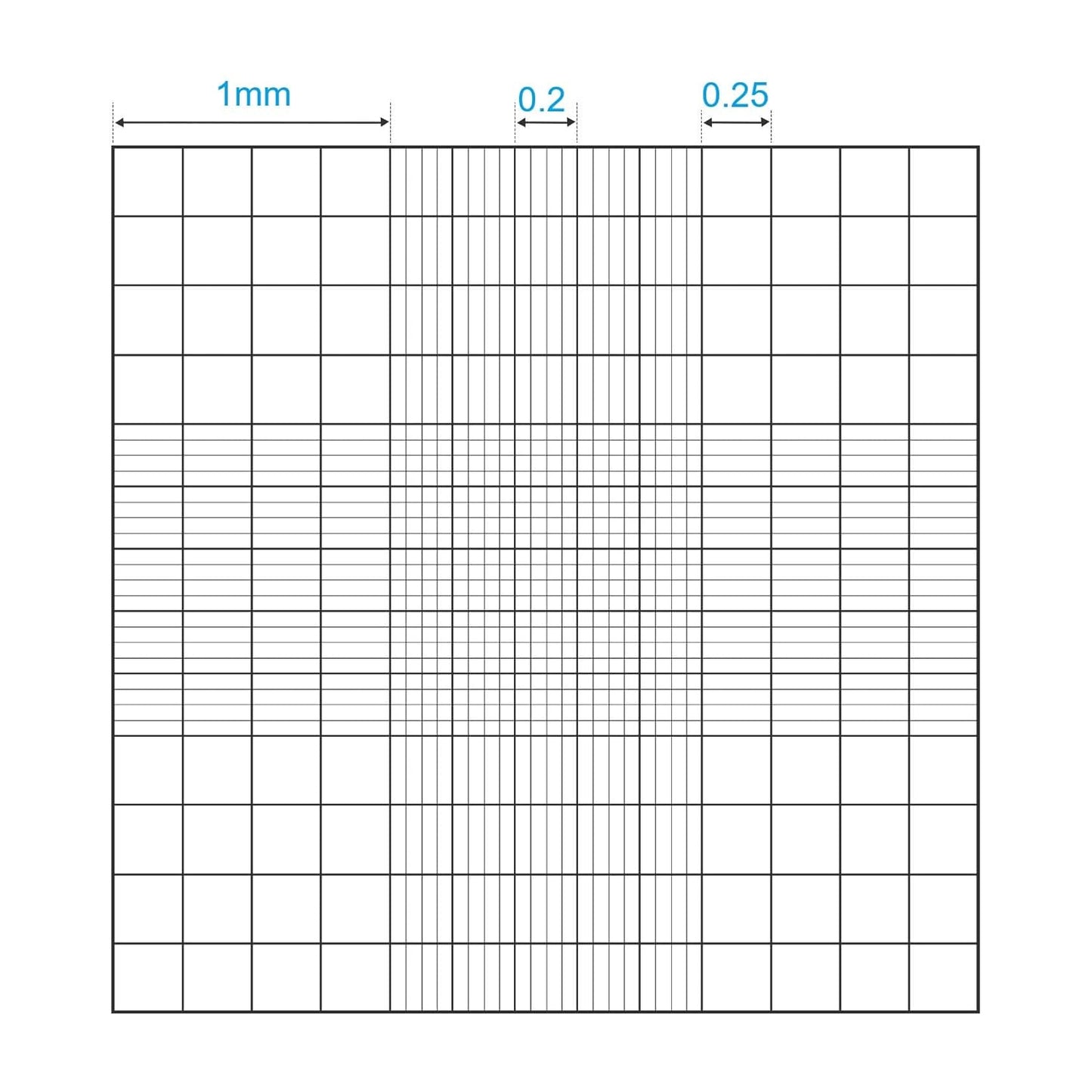 FOUR E'S SCIENTIFIC 2 Pack Improved Neubauer Hemocytometer, Cell Counting Chamber with Bright Line, 4 Pcs Glass Cover Slips