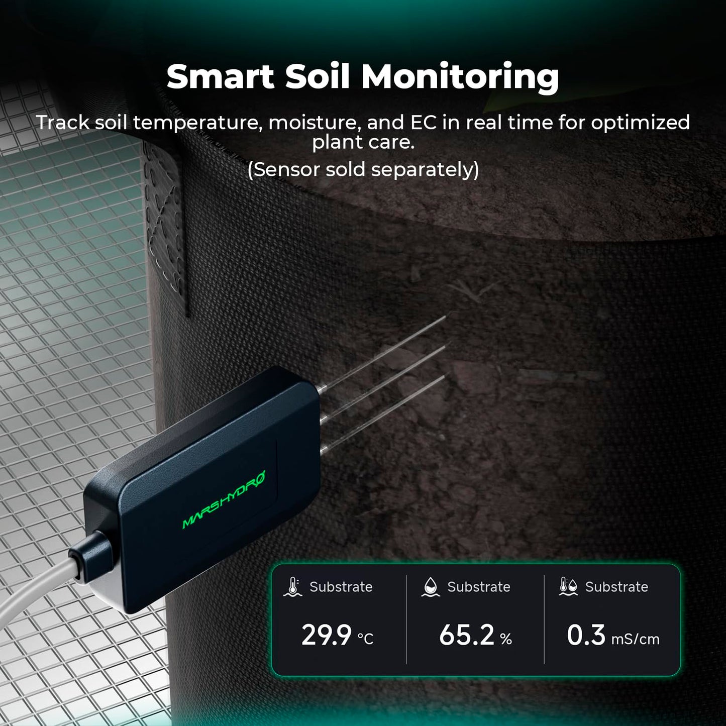 MARS HYDRO 2025 New Auto Drip Irrigation Kits with 13 Gallon Foldable Bucket, 24W Upgraded Water Pump, 8 Drip Emitters, Garden Watering System for Grow Tent Indoor, Lawn, Greenhouse, Yard