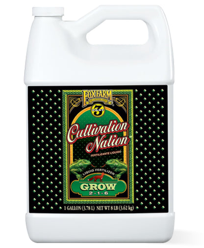 FoxFarm Cultivation Nation Grow Liquid Plant Food