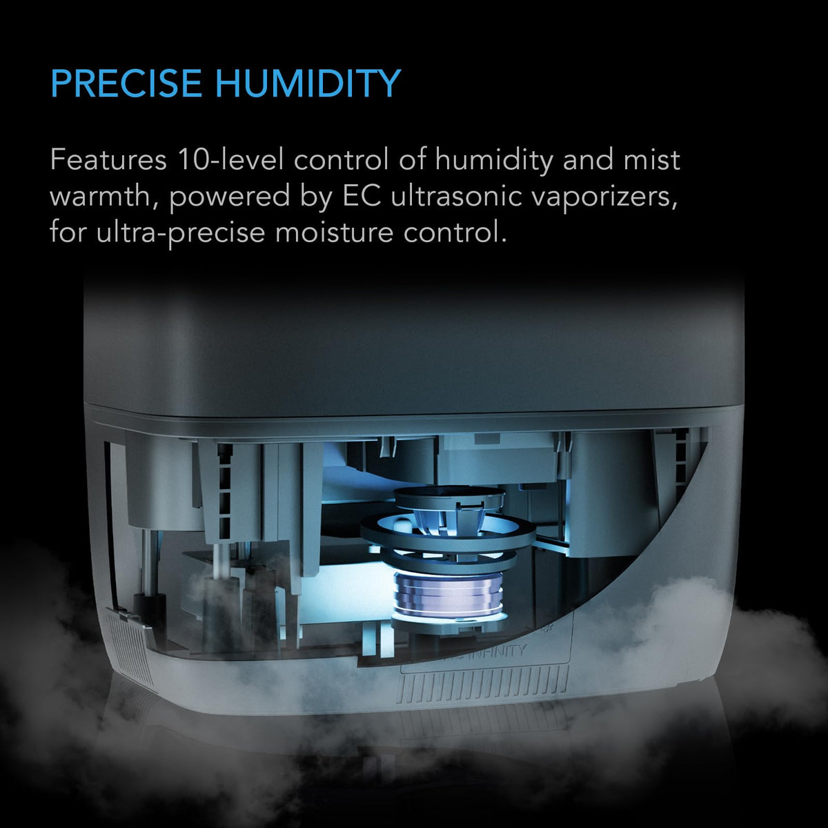 AC Infinity CLOUDFORGE Plant Humidifiers, Multiple Capacities
