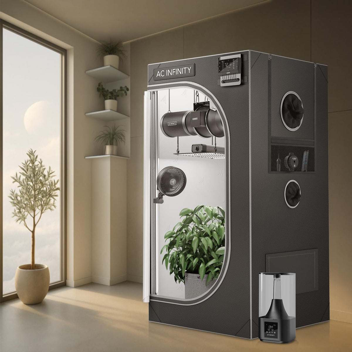 AC Infinity CLOUDLAB Grow Tents, Size and Layout Options
