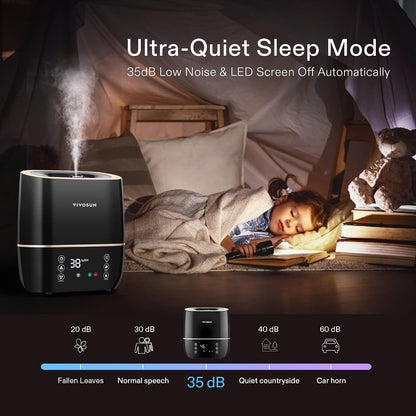 VIVOSUN Mist Humidifiers, Model and Capacity Options