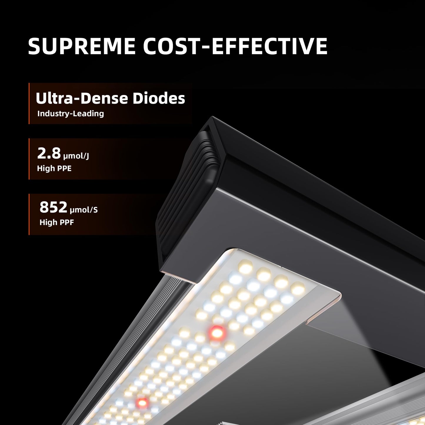Spider Farmer Grow Tent Kit Complete 3x3x6ft G3000 Bar Style LED Grow Light Full Spectrum Ventilation System 36"x36"x70" Indoor Grow 1680D Canvas Tent 4" Inline Fan Carbon Filter & 6'' Clip Fan