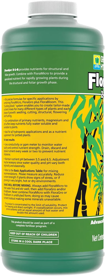 General Hydroponics FloraSeries Nutrients, Bottle and Bundle Options
