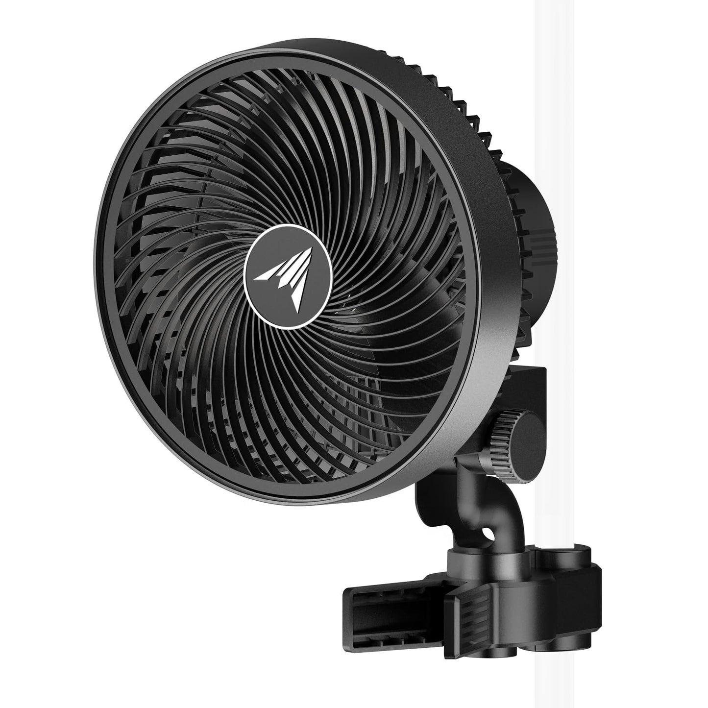 AC Infinity CLOUDRAY S6, Gen 2 Grow Tent Clip Fan 6” with Redesigned Long-Life EC Motor, Custom 10 Dynamic Wind Speeds and 10-Level Oscillation, Weatherproof IP-54, for Hydroponics Circulation Cooling