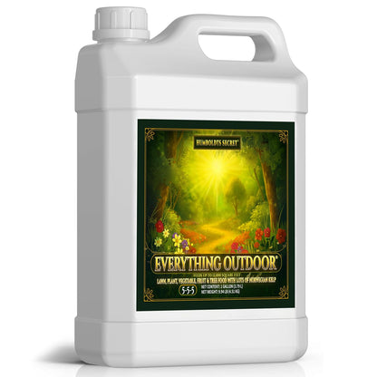 Humboldts Secret Everything Outdoor 5-5-5 Liquid Fertilizer, 1 Gallon