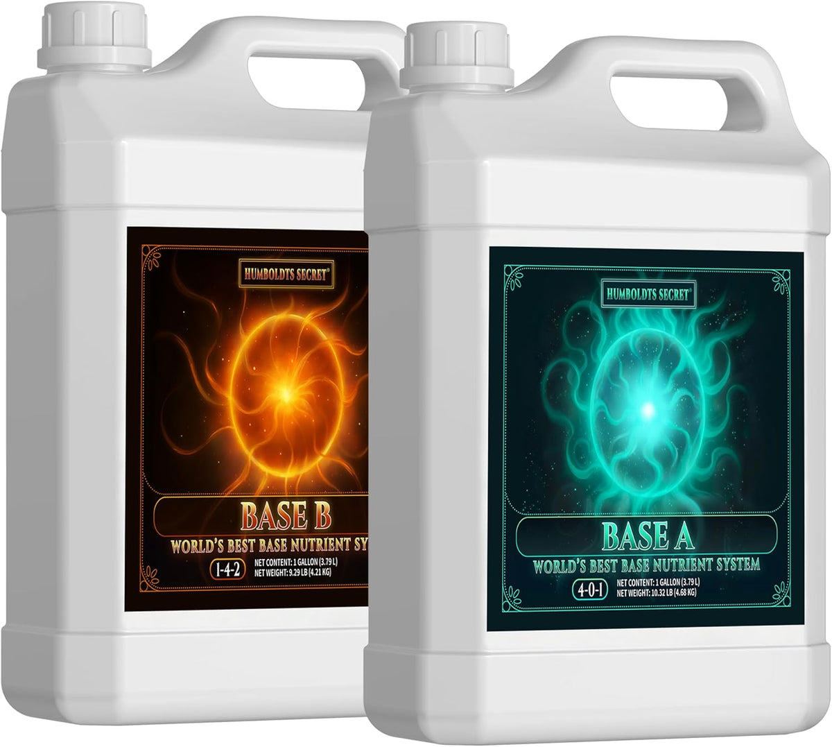 Humboldts Secret Base A & B Liquid Fertilizer, Hydroponic, 1 Gallon Set