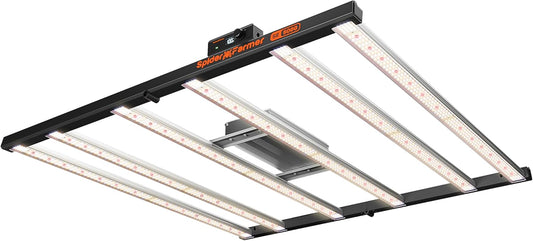 Spider Farmer SE5000 LED Grow Light 480W for 4x4 Grow Tents, App‑Controlled