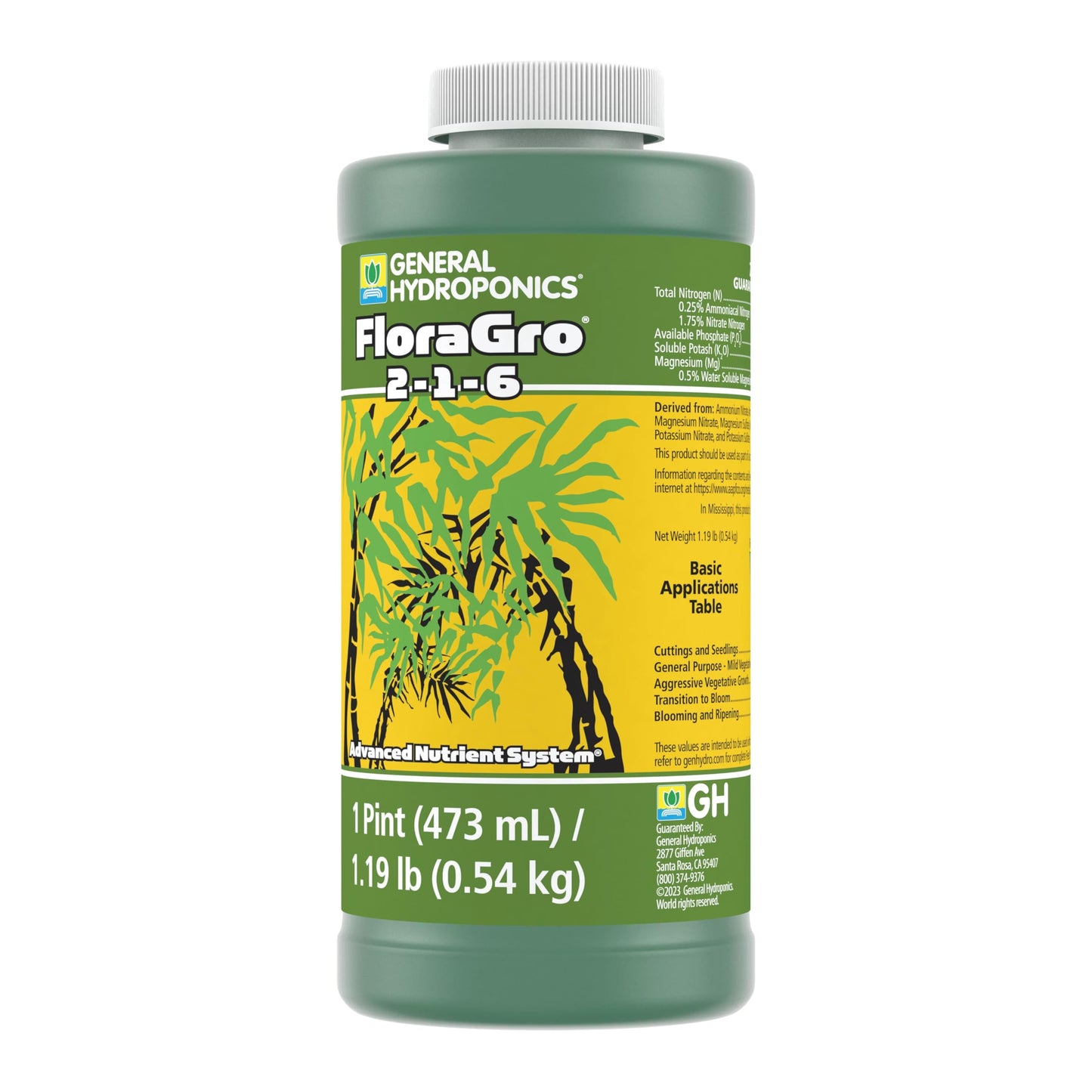General Hydroponics FloraMicro, 1 Gallon