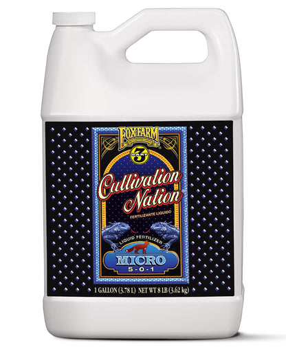 FoxFarm Cultivation Nation Micro Liquid Plant Food
