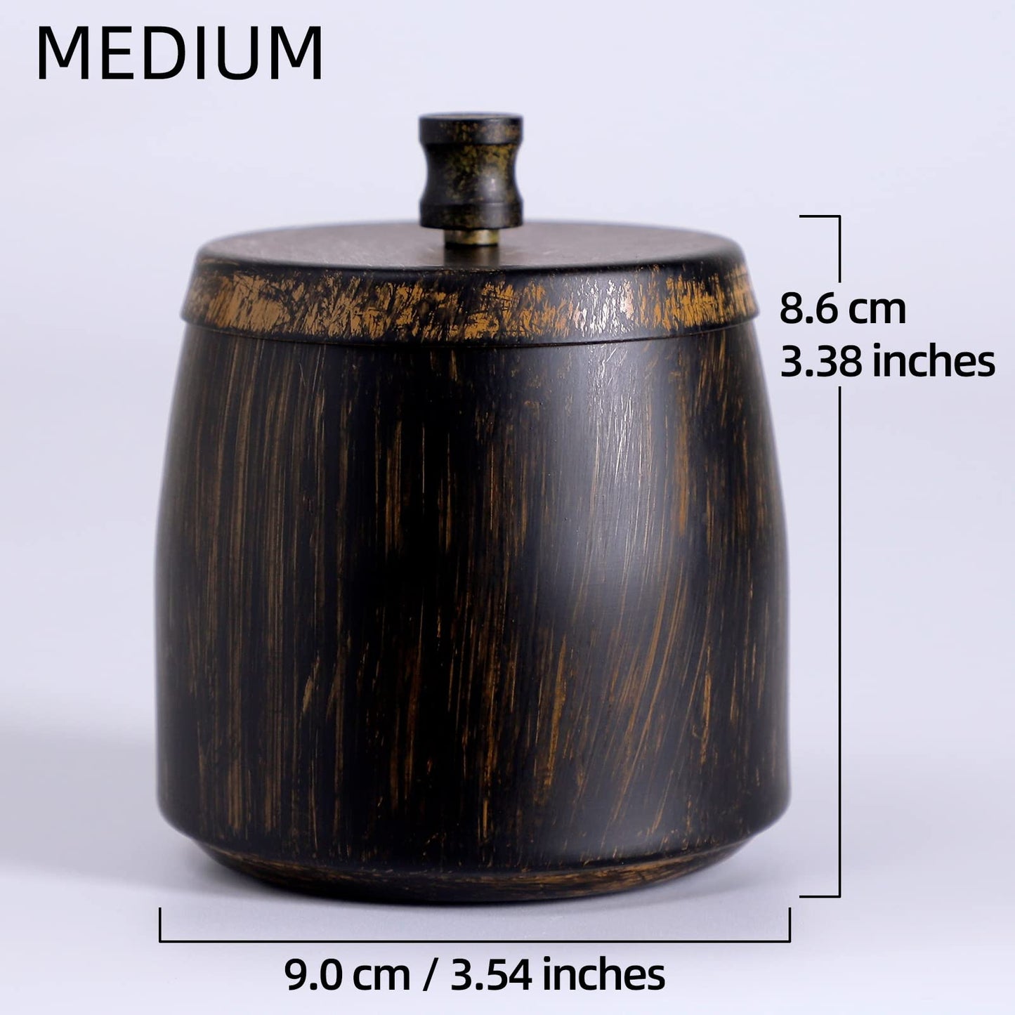 Ashtray with Lid for Cigarette, Stainless Steel Smokeless Odorless Windproof Ashtrays for Home Office Tabletop Outside Patio Outdoor Balcony(3.54"x3.0"x3.38")