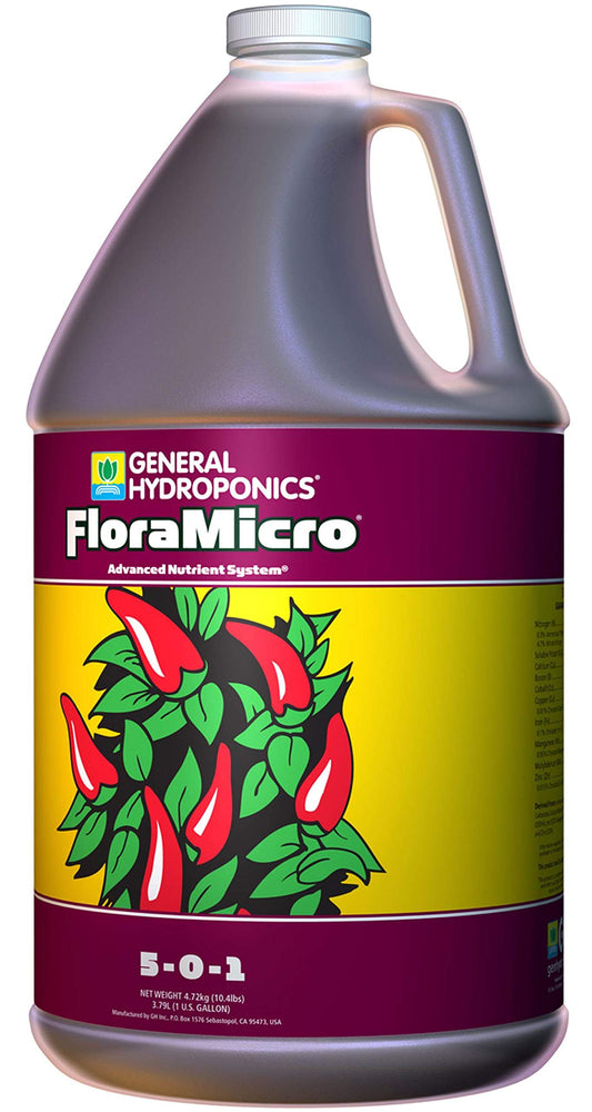 General Hydroponics FloraMicro, 1 Gallon