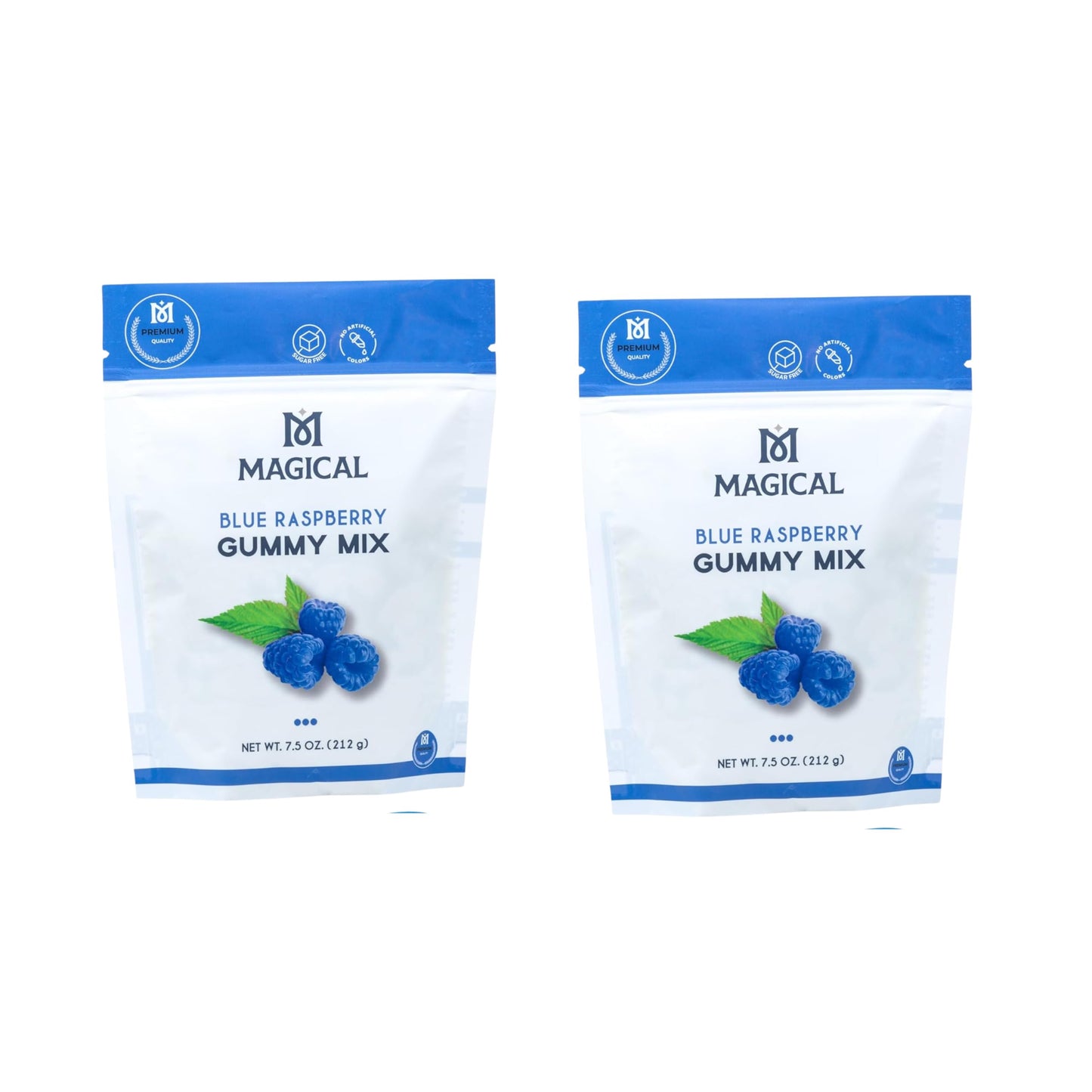 Magical Butter Premium Blue Raspberry Gummy Mix – Organic, Sugar-Free Gelatin Powder for Homemade Gummies – Easy-to-Use Candy Making Mix