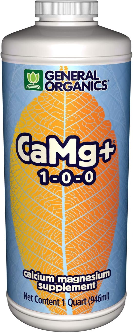 General Hydroponics CaMg+, Calcium Magnesium Supplement, Quart
