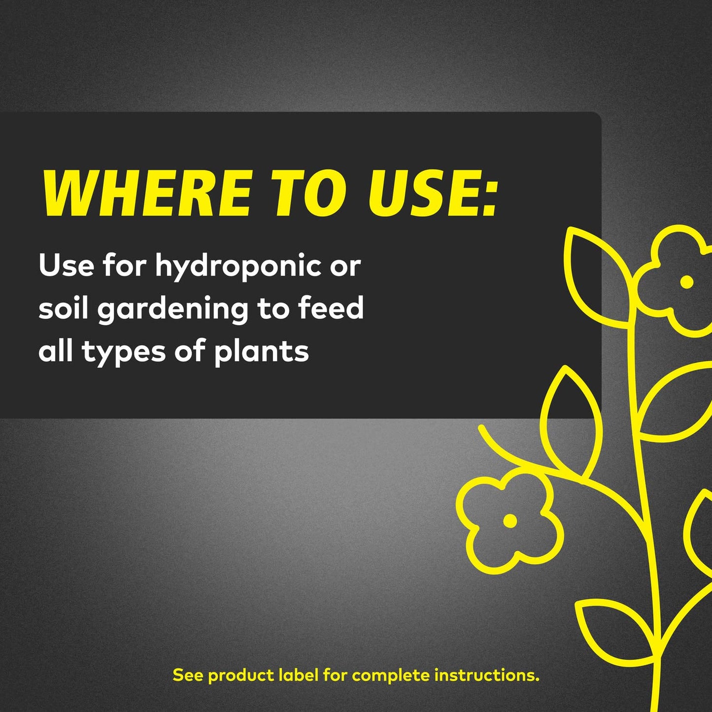 General Hydroponics MaxiGro Plant Food For Vigorous Growth, 50 lb