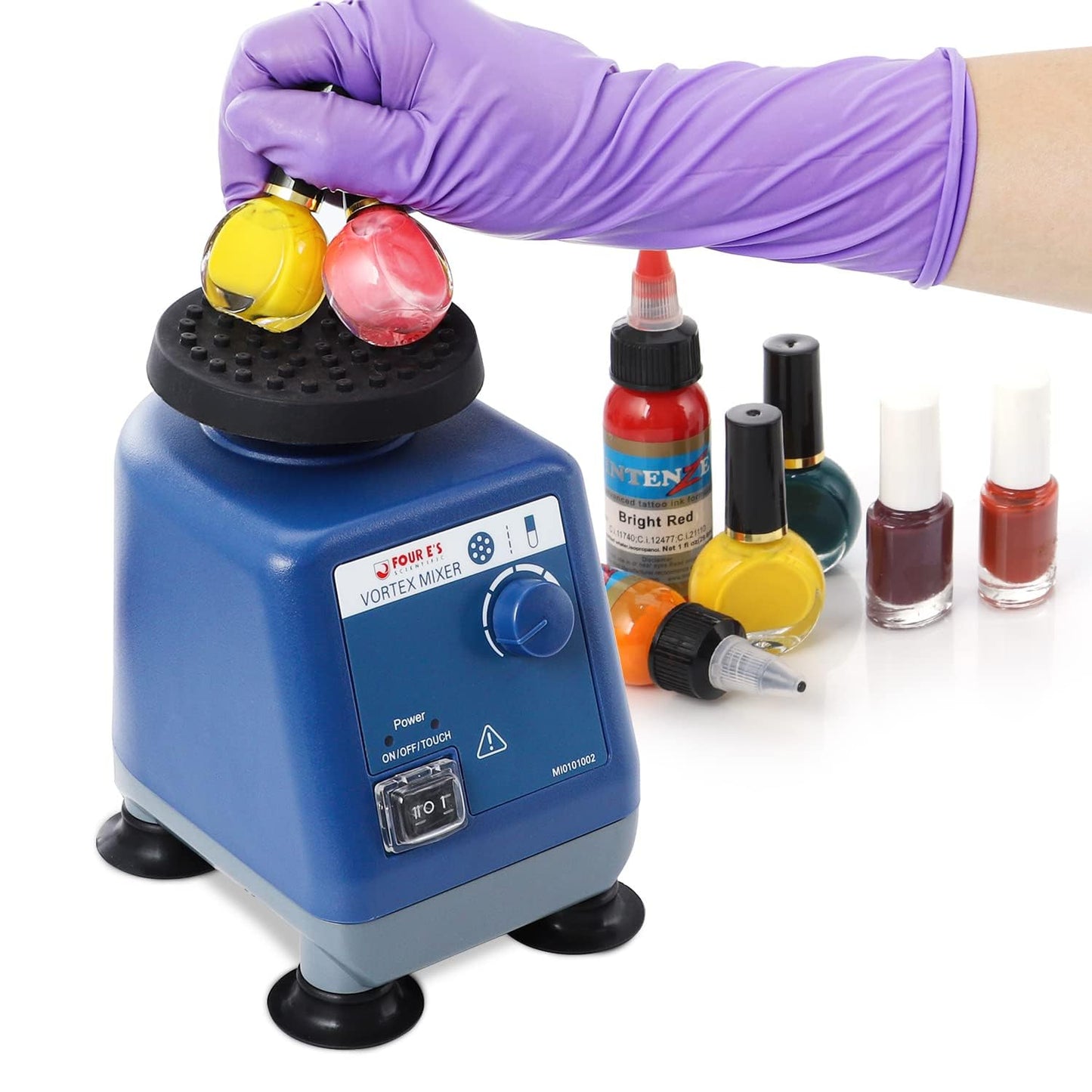 FOUR E'S SCIENTIFIC Platform Pad for Laboratory Vortex Mixer, Not Include Mixer, Model MI0101002-38