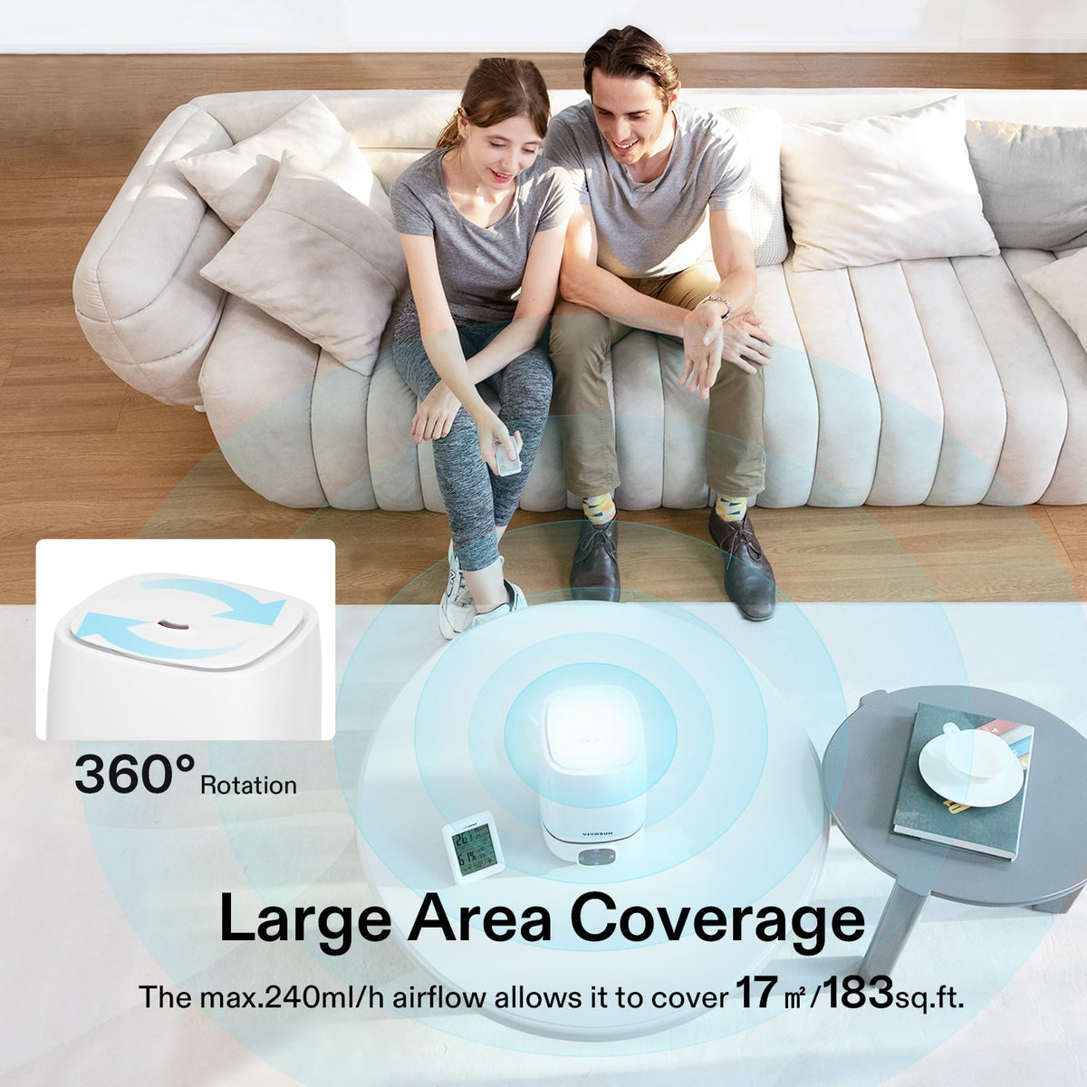 VIVOSUN Mist Humidifiers, Model and Capacity Options