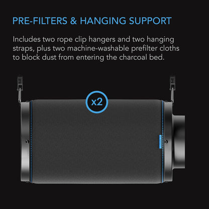 AC Infinity Carbon Filters, Multiple Sizes