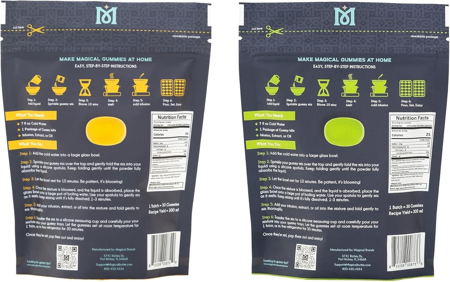 Magical Butter Complete Infusion & Gummy Kit – MB2E Machine, Lime & Mango Mix, DecarBox, 10 mL Silicone Molds, Spatulas & Measuring Cups