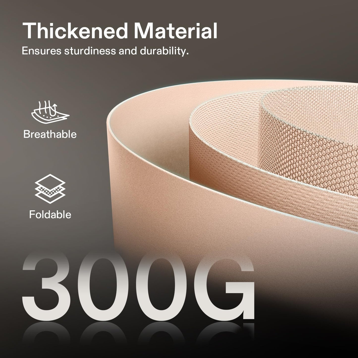 VIVOSUN 5-Pack 5 Gallon Grow Bags Heavy Duty 300G Thickened Nonwoven Plant Fabric Pots with Handles