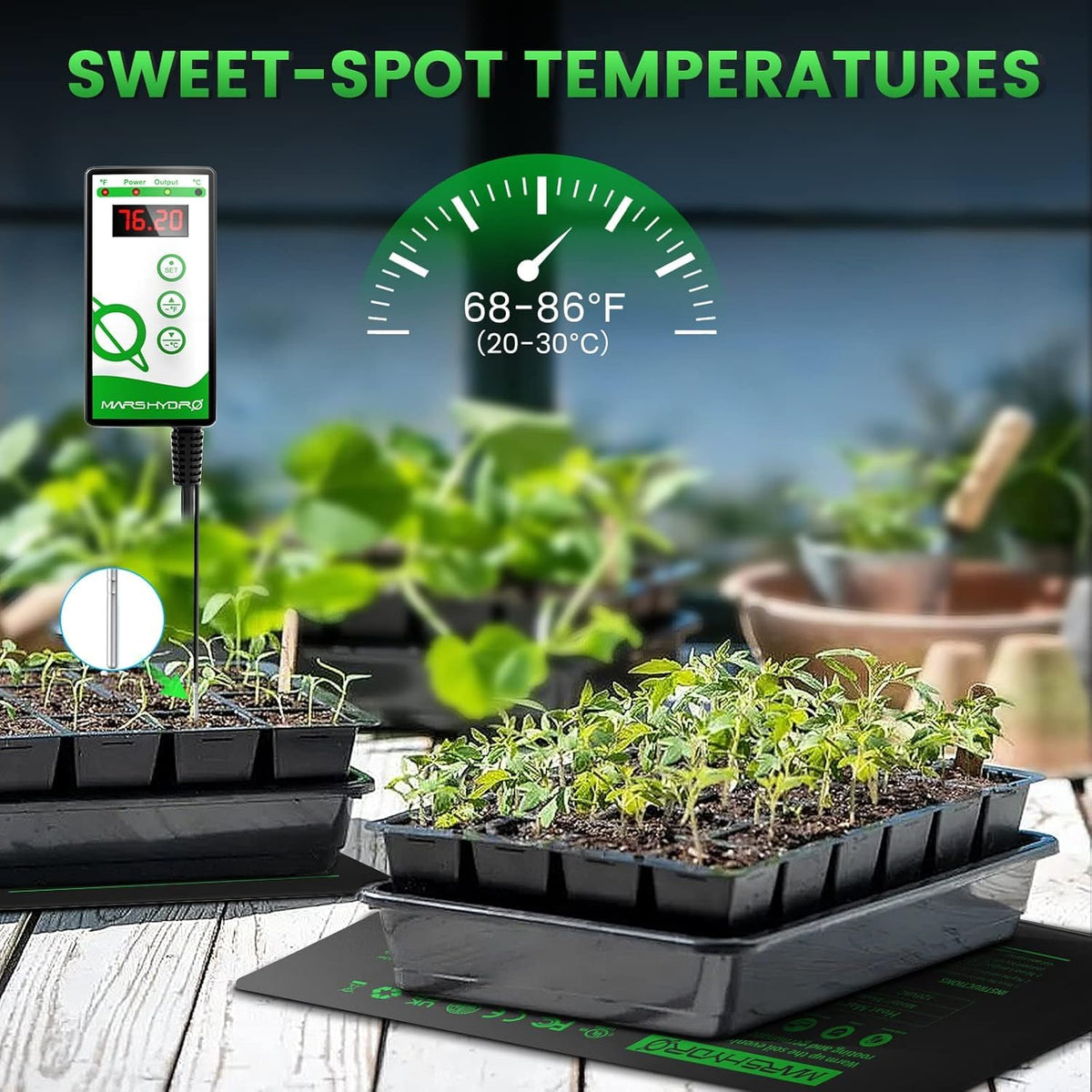 MARS HYDRO Seedling Heat Mats and Kits, Multiple Sizes