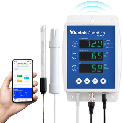Bluelab Guardian Monitors, Wi-Fi and Connect Options
