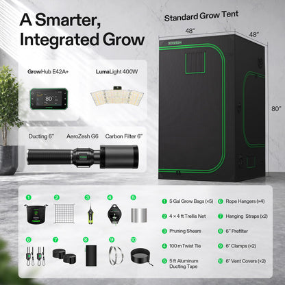 VIVOSUN Smart Grow Tent Kits, Multiple Sizes
