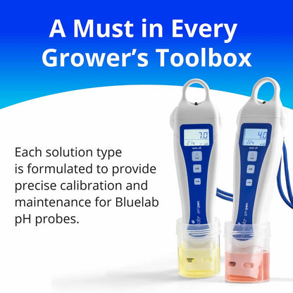 Bluelab pH 4.0 + 7.0 Calibration Solution Kit (500 ml Each)
